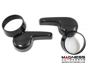 Alfa Romeo 4C Seat Adjustment Covers - Carbon Fiber Alfa Romeo 4C Seat Adjustment Covers - Carbon Fiber